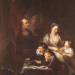 The Artist's family before the portrait of Johann Georg Sulzer